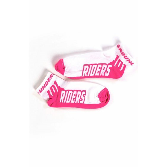 ROCK SOCKS pink/white 25